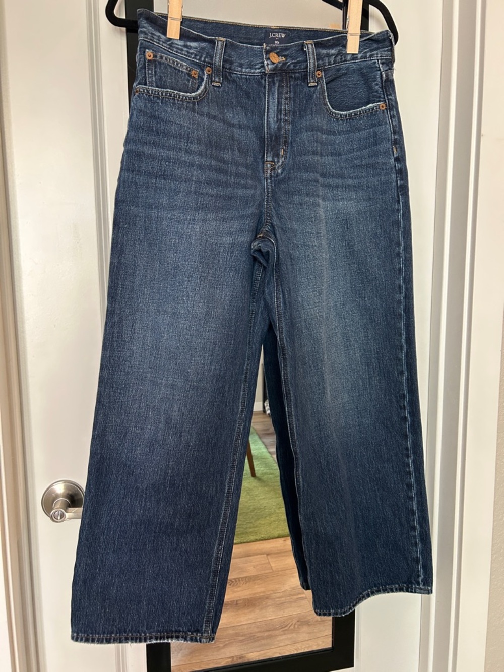 J. Crew Dark Blue 90s Vintage Baggy Jeans